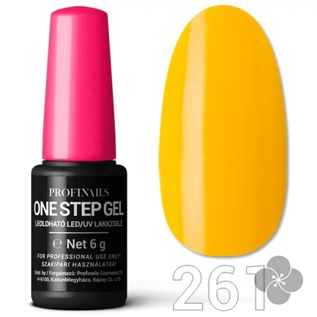 Profinails One Step Gel LED/UV lakkzselé 6gr. No.261