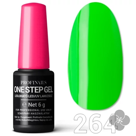 Profinails One Step Gel LED/UV lakkzselé 6gr. No.264