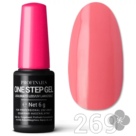 Profinails One Step Gel LED/UV lakkzselé 6gr. No.269