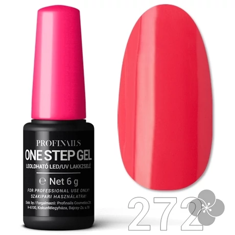 Profinails One Step Gel LED/UV lakkzselé 6gr. No.272