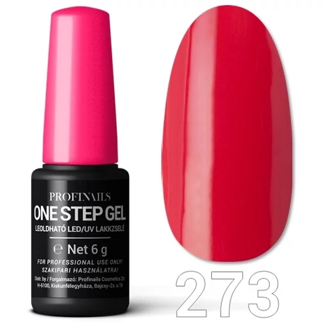 Profinails One Step Gel LED/UV lakkzselé 6gr. No.273