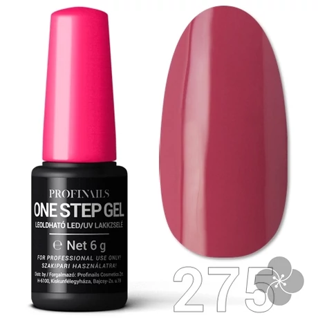 Profinails One Step Gel LED/UV lakkzselé 6gr. No.275