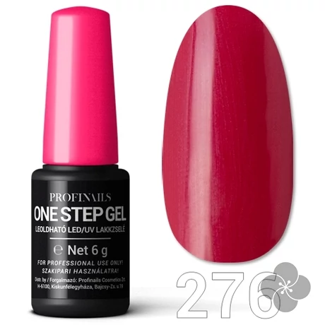 Profinails One Step Gel LED/UV lakkzselé 6gr. No.276