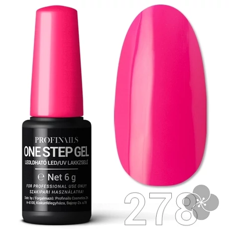Profinails One Step Gel LED/UV lakkzselé 6gr. No.278