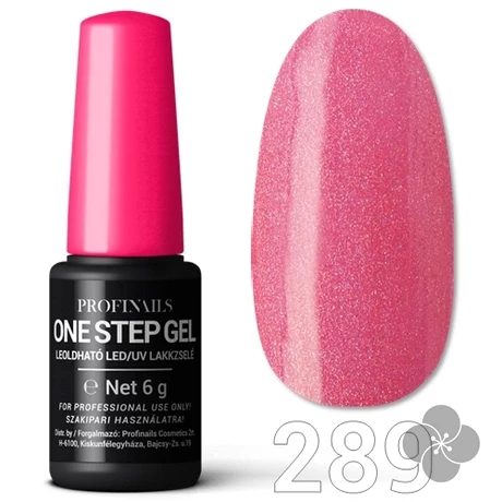Profinails One Step Gel LED/UV lakkzselé 6gr. No.289
