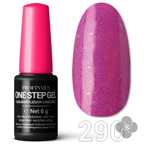 Profinails One Step Gel LED/UV lakkzselé 6gr. No.290