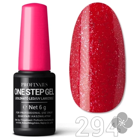 Profinails One Step Gel LED/UV lakkzselé 6gr. No.294