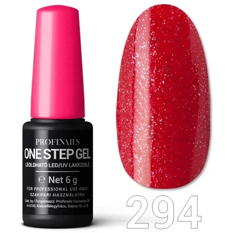 Profinails One Step Gel LED/UV lakkzselé 6gr. No.294