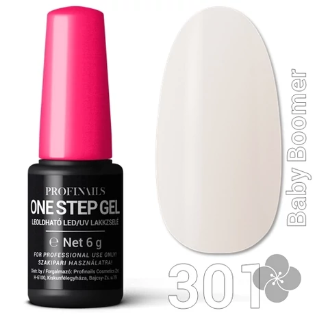 Profinails One Step Gel LED/UV lakkzselé 6gr. No.301