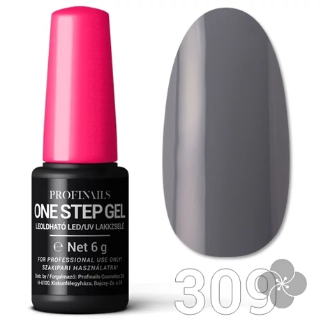 Profinails One Step Gel LED/UV lakkzselé 6gr. No.309
