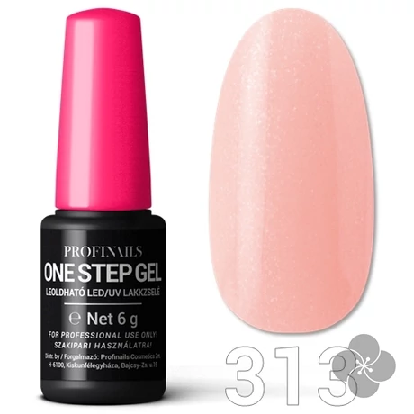 Profinails One Step Gel LED/UV lakkzselé 6gr. No.313