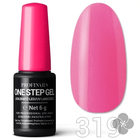Profinails One Step Gel LED/UV lakkzselé 6gr. No.319