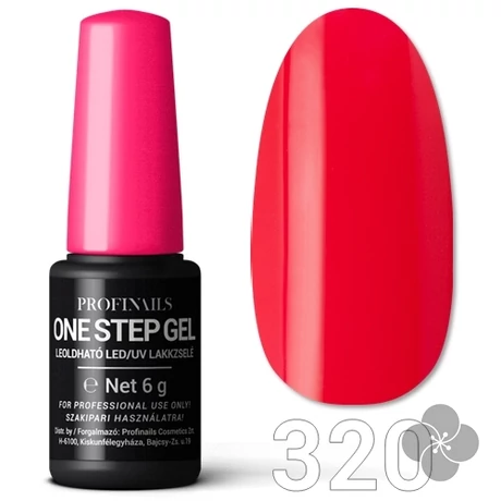 Profinails One Step Gel LED/UV lakkzselé 6gr. No.320