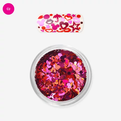 Moyra Rainbow Love flitter mix No. 02