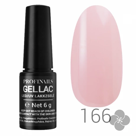 Profinails Gel Lac LED/UV 6g lakkzselé - 166