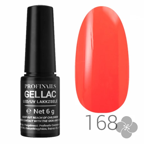 Profinails Gel Lac LED/UV 6g lakkzselé - 168