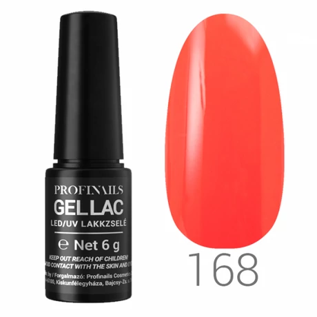 Profinails Gel Lac LED/UV 6g lakkzselé - 168