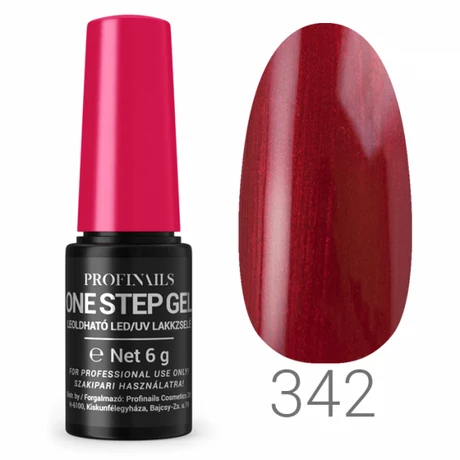 Profinails  One Step Gel LED/UV lakkzselé 6gr No.342