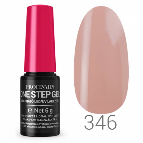 Profinails One Step Gel LED/UV lakkzselé 6gr No.346