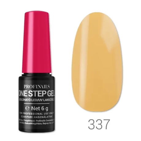 Profinails  One Step Gel LED/UV lakkzselé 6gr No.337