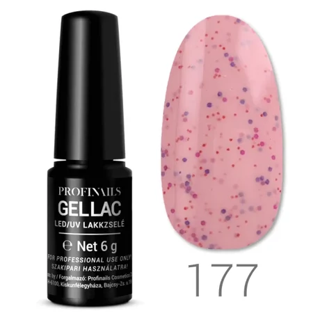 Profinails  Gel Lac LED/UV lakkzselé 6g - 177