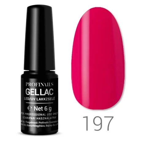 Profinails Gel Lac LED/UV 6g lakkzselé - 197