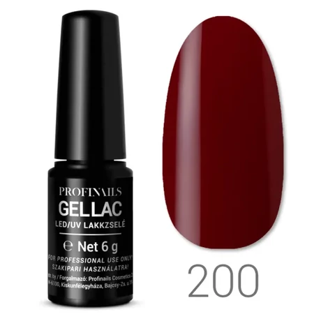 Profinails Gel Lac LED/UV 6g lakkzselé - 200