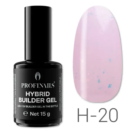 Profinails Hybrid LED/UV építő zselé 15 g H-20 - TPO FREE