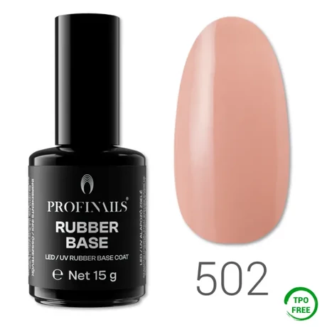 Profinails Rubber Base LED/UV alapozó építőzselé 15g No.502**