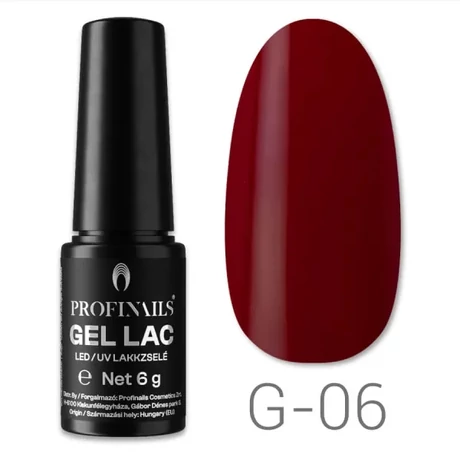 Profinails Gel Lac LED/UV 6g lakkzselé - G-06