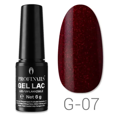 Profinails Gel Lac LED/UV 6g lakkzselé - G-07