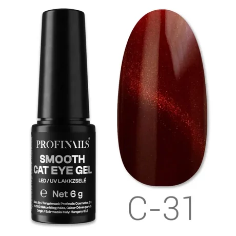 Profinails Smooth Cat Eye LED/UV lakkzselé 6g C 31