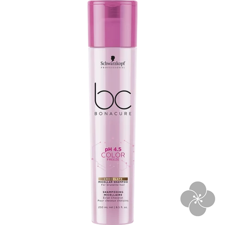BC 4,5 pH Color Freeze Micellar pigmentált csokoládé színű sampon, 250 ml