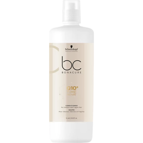 Bonacure Q10+ Time Restore Szerkezetmegújító hajbalzsam, 1000 ml