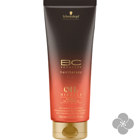 Bonacure OIL MIRACLE Argan Hajsampon, 200ml