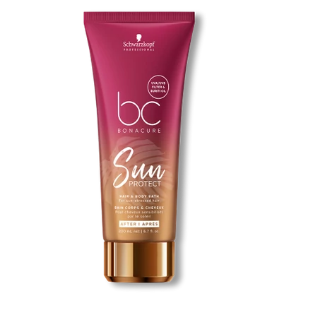 Bonacure Sun Protect Hair & Body sampon hajra és testre, 200 ml