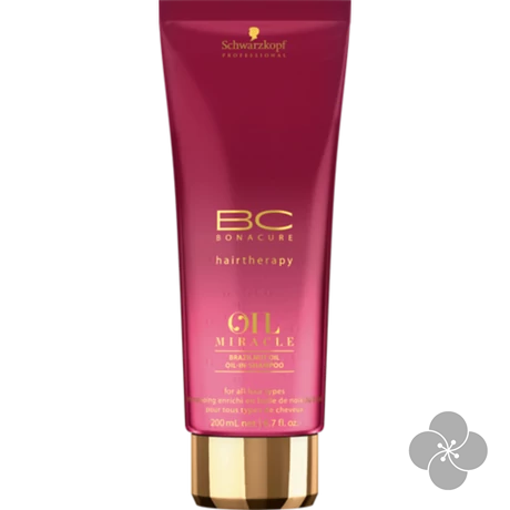 Bonacure Oil Brazilnut sampon brazildió olajjal, 200 ml
