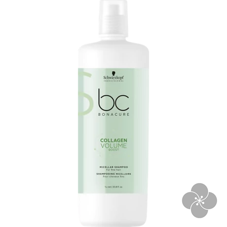 Bonacure Collagen Volume Boost Volumennövelő hajsampon, 1000 ml