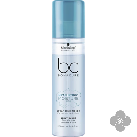 Bonacure Hyaluronic Moisture Kick Hidratáló hajban maradó spray balzsam, 200 ml
