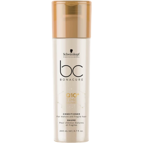 Bonacure Q10+ Time Restore Szerkezetmegújító hajbalzsam, 200 ml
