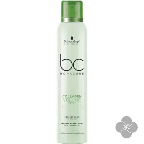 Bonacure Collagen Volume Boost Volumennövelő hajhab, 200 ml