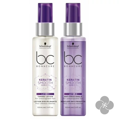 Bonacure Keratin Smooth Perfect Kétkomponensű hajsimító rendszer