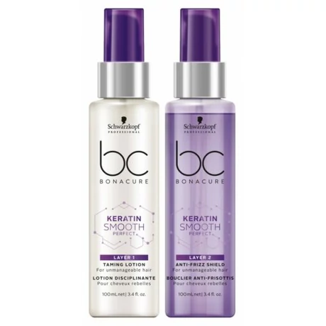 Bonacure Keratin Smooth Perfect Kétkomponensű hajsimító rendszer