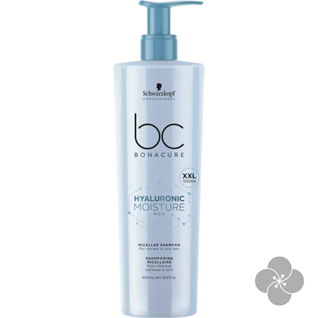 Bonacure Hyaluronic Moisture Kick Hidratáló hajsampon, 500 ml