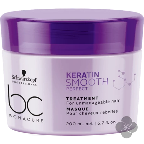 Bonacure Keratin Smooth Perfect Micellar Simító pakolás, 200 ml
