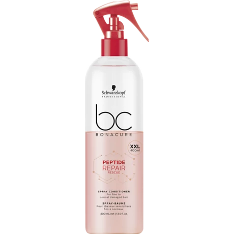 Bonacure Peptide Repair Rescue regeneráló spray hajbalzsam, 400 ml