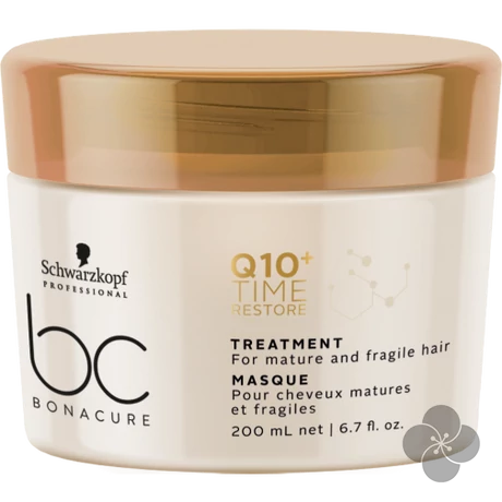 Bonacure Q10+ Time Restore Szerkezetmegújító pakolás, 200 ml