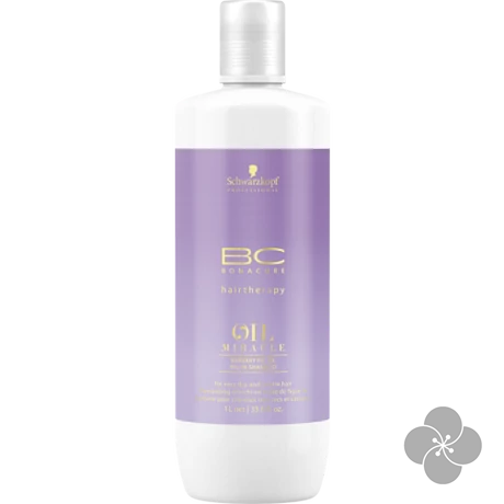 Bonacure Oil Barbary hajerősítő sampon száraz hajra, 1000 ml