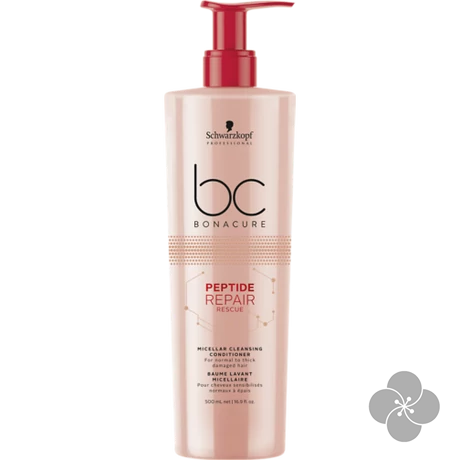 Bonacure Peptide Repair Rescue Tisztító hajbalzsam sérült hajra, 500 ml