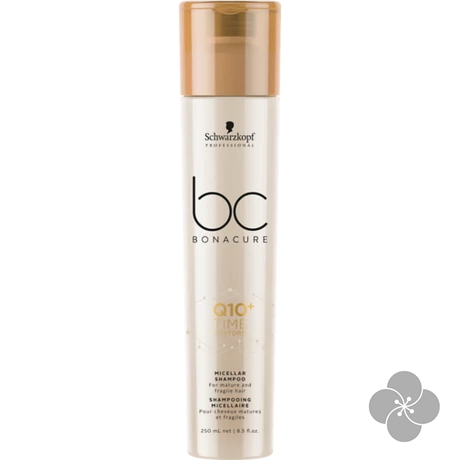Bonacure Q10+ Time Restore Micellás Szerkezetújító sampon, 250 ml
